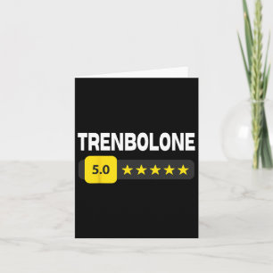 Funny Bodybuilding Trenbolone Tren Trenbo und Ster Karte