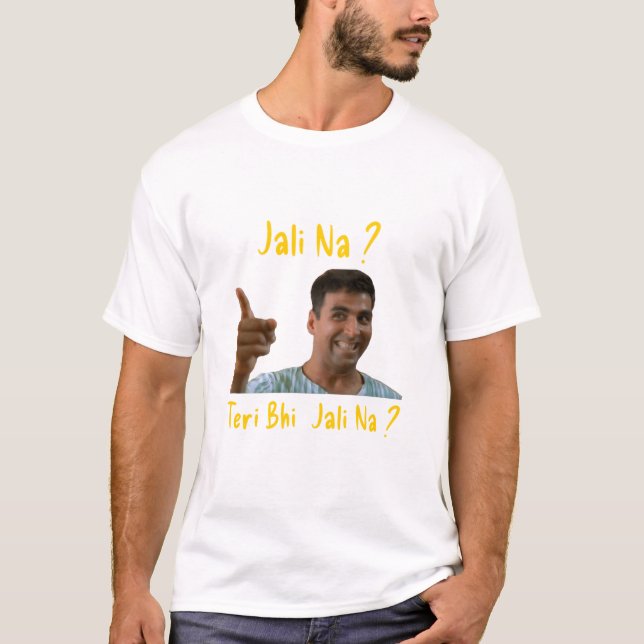 Funny Bollywood Tshirt - Indian Movie Dialog (Vorderseite)