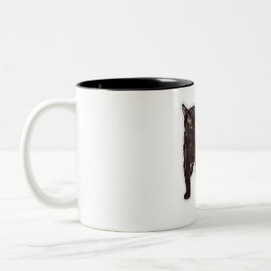 Funny Bombay Katze Japan Geschenk für Vater Mama B Zweifarbige Tasse
