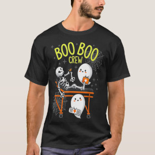 Funny BOO CREW Nurse RN Halloween 2022 T-Shirt