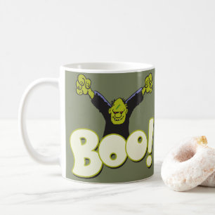Funny BOO Frankenstein Monster Halloween Kaffeetasse