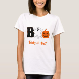 Funny Boo Halloween Women T - Shirt