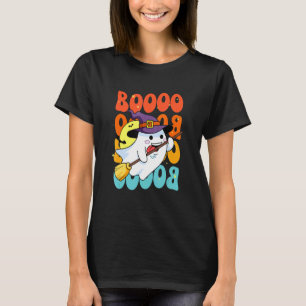 Funny Boo mit Geist und Pumpkins für Halloween Co T-Shirt