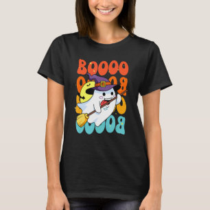 Funny Boo mit Geist und Pumpkins für Halloween Co T-Shirt
