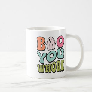 Funny Boo You Funny Groovy Halloween Niedlich Ghos Kaffeetasse