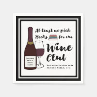 Funny Book Club | Drink Wine Club Girls Night Out