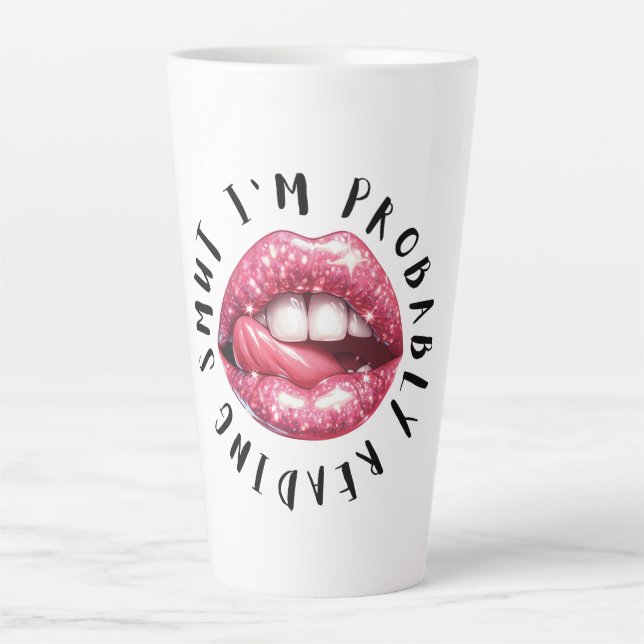 Funny Book Liebhaber Ich lese wahrscheinlich Smut Milchtasse (Vorderseite)