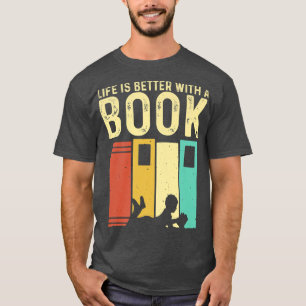 Funny Book Lover Design Männer Frauen lesen Leser T-Shirt