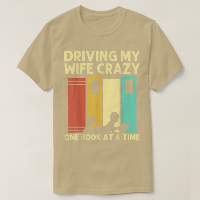 Funny Book Lover Design Männer Vater Leser Li T-Shirt (Design vorne)