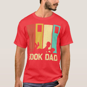 Funny Book Lover Design Vater Männer Leser Li T-Shirt