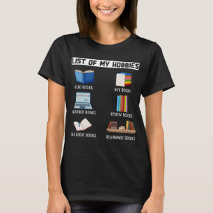 Funny Book Lover Spaß Bookworm Reading T-Shirt