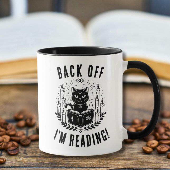 Funny Book Lovers Back Off Ich lese Tasse (Von Creator hochgeladen)
