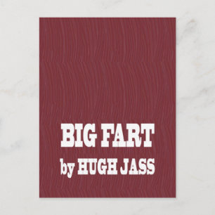 FUNNY BOOK NAMES : Pronounce Loud LOWPRICE GIFTS Postkarte