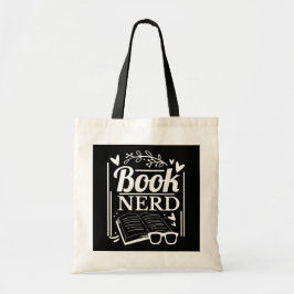 Funny Book Nerd Zitat Buchen Tragetasche