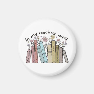Funny Book Reader Zitat in meiner Leserzeit Groovy Magnet