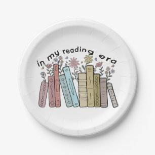 Funny Book Reader Zitat in meiner Leserzeit Groovy Pappteller