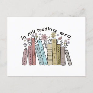 Funny Book Reader Zitat in meiner Leserzeit Groovy Postkarte