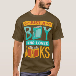 Funny Book Reading Grafik Boys Men Book Lovers Li T-Shirt