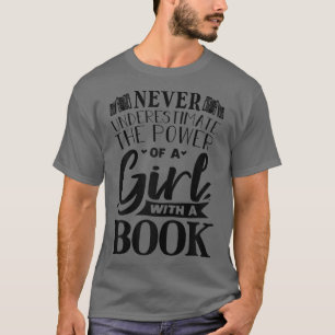 Funny Book Reading Graphic Women Girls Book Lovers T-Shirt