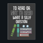 Funny Book Reading Quote Literature Bookworm Postkarte<br><div class="desc">Funny Book Reading Quote Literature Bookworm.</div>