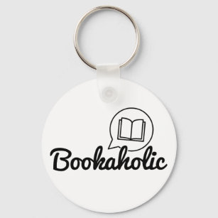 Funny Bookaholic Text Bookworm Book Lover Reading Schlüsselanhänger