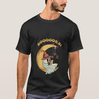 Funny Books Gespenst Bücher lesen Bibliothek lesen T-Shirt