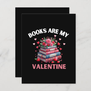 Funny Books sind mein Valentine Begleitkarte