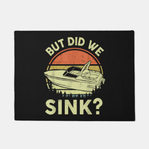 Funny Boot, aber haben wir Männer Sink Männer Moto Fußmatte