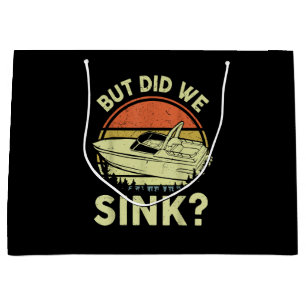 Funny Boot, aber haben wir Männer Sink Männer Moto Große Geschenktüte
