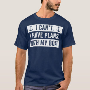 Funny Boot Design Männer plant mit meinem Boot Cap T-Shirt