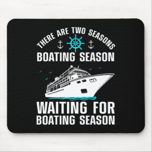 Funny Bootdesign für Männer Frauen Bootlov Lov Mousepad