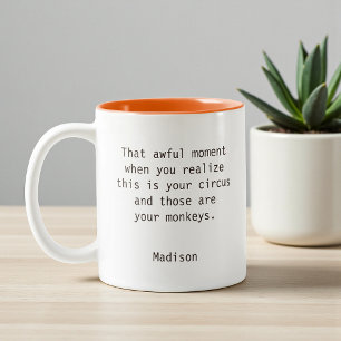 Funny Boss Manager Personalisiert Notes Office Tasse