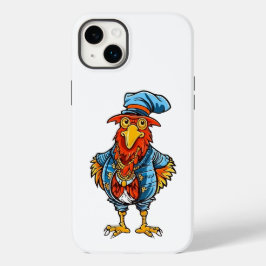 Funny Bossy Cartoon Rooster Case-Mate iPhone 14 Plus Hülle