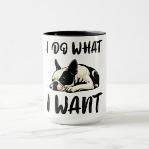 Funny Boston Terrier Dog Tasse