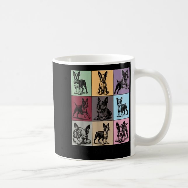 Funny Boston Terrier Quote In My Boston Terrier Er Kaffeetasse (Rechts)