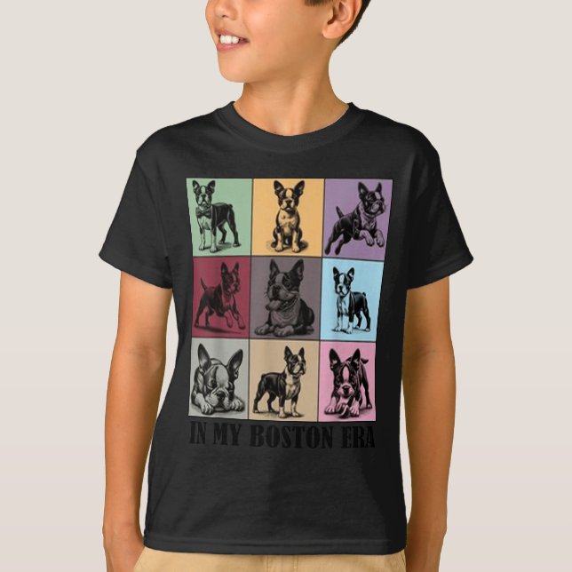 Funny Boston Terrier Quote In My Boston Terrier Er T-Shirt (Vorderseite)