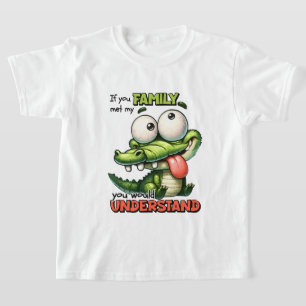 Funny bot wortkunst Familie T-Shirt
