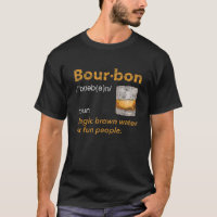 Funny Bourbon Definition Whiskey trinken Zitat Gi
