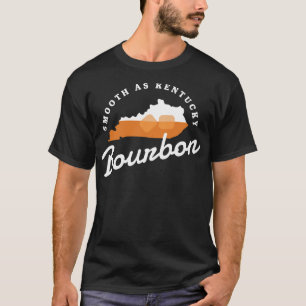 Funny Bourbon Drink glatt wie Kentucky Bourbon W T-Shirt