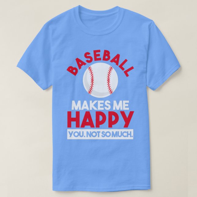 Funny Bowler Gift Bowling macht mich glücklich T T-Shirt (Design vorne)