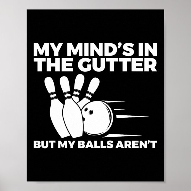 Funny Bowling 1 Poster (Vorne)