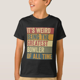 Funny Bowling Bestes Bowler Sprichwort T-Shirt