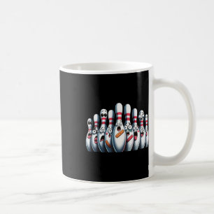Funny Bowling Buttone Niedlich Scanied Bowling Spo Kaffeetasse