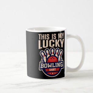 Funny Bowling Design Damen Kinder Bowling Lo Kaffeetasse