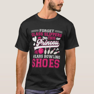 Funny Bowling for Women Girls Kinder Mama Ehefrau T-Shirt