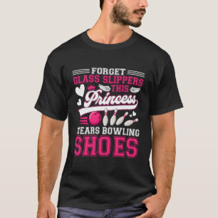 Funny Bowling for Women Girls Kinder Mama Ehefrau T-Shirt