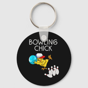 Funny Bowling Geschenk Frauen Niedlicher Bowling C Schlüsselanhänger