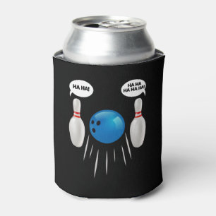 Funny Bowling - Geschenk für Bowlers Dosenkühler