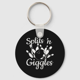 Funny Bowling Gifts - Splits N Giggles Schlüsselanhänger