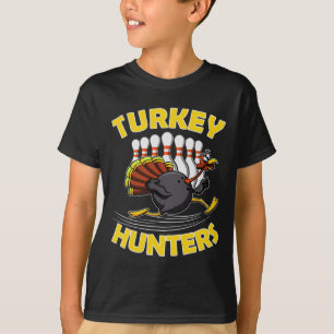 Funny Bowling Kinder Türkei Jäger T-Shirt